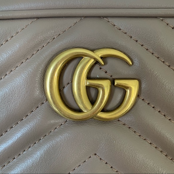 Gucci Marmont Mini Dusty Rose - Picture 8 of 15